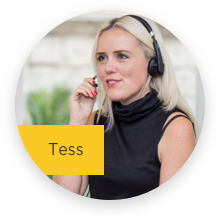 Team member Tess